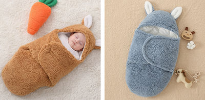 Saco de dormir para bebé, imitación cachemira, versión pelele - Foto 5