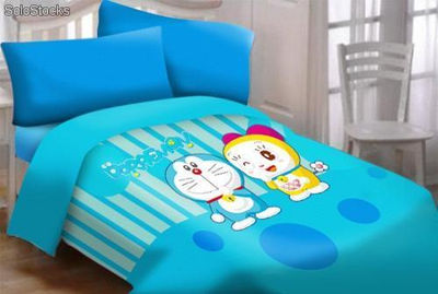 Saco de edredao Doraemon cama 90 Col. Doraemon y Dorami