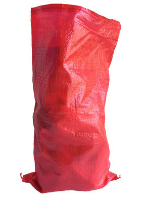 Saco de rafia 42x75cm, 15kg, color rojo - Foto 2
