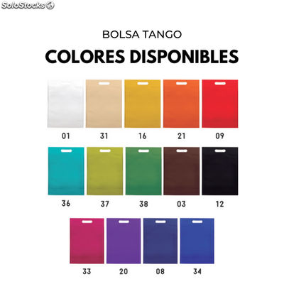 Saco de tecido Tango 17x22x6,5 cm - Foto 2