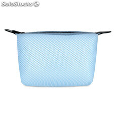 Saco higiene em malha EVA azul transparente MIMO9827-23
