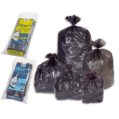 Sacs poubelle en basse densité - carton de 100 sacs poubelle en basse densité