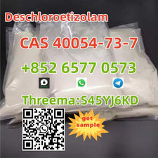 Safe Shipping Deschloroetizolam CAS 40054-73-7 5cladba 2FDCK+85265770573