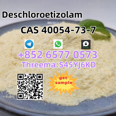 Safe Shipping Deschloroetizolam CAS 40054-73-7 5cladba 2FDCK+85265770573 - Photo 4