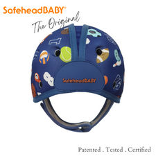 SafeheadBABY - Soft Helmet for Babies Learning to Walk - Sporty Blue