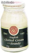 Sahne aus Kuhmilch - Clotted Cream Brandy 88% Fett i.Tr.