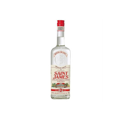 Saint James Rhum royal blanc agricole 50% : la bouteille de 1L
