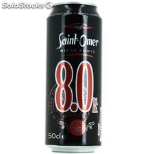 Saint-Omer Bière Forte 8% : la canette de 50cl