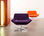 Sala de estar lazer cadeira metropolitana lounge lounge veludo sotaque cadeira - Foto 3