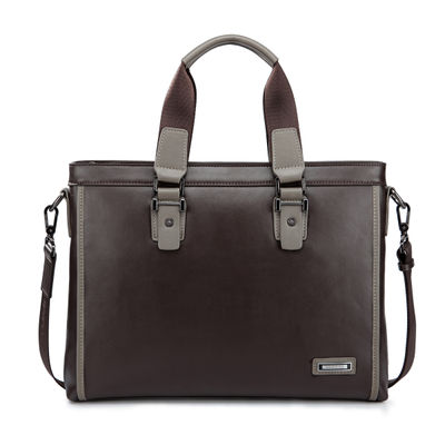 Sammons Louis series contrast color top grain cowhide leather fashion handbag