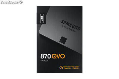 Samsung 870 qvo ssd 4TB sata Intern 2.5 mz-77Q4T0BW