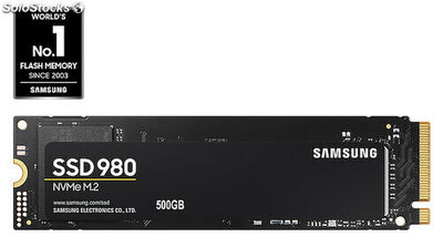 Samsung 980 - 500 GB - m.2 - 3100 mb/s mz-V8V500BW