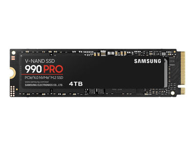Samsung 990 pro NVMe ssd 4TB m.2 mz-V9P4T0BW