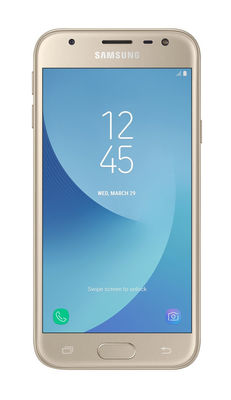 Samsung Galaxy J3 (2017) 5Zoll Dual sim 16GB 2400mAh Gold sm-J330FZDDDBT