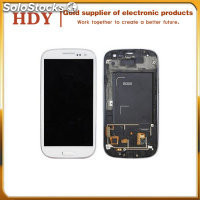 Samsung Galaxy S3 LCD Digitalizador+pantalla i747 i535 T999 l720 LCD + Tactil