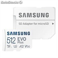 Samsung MicroSDHC evo Plus 512GB Clase 10 c-a