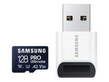 Samsung Pro Ultimate 128GB microSD Card with usb Card Reader mb-MY128SB/ww