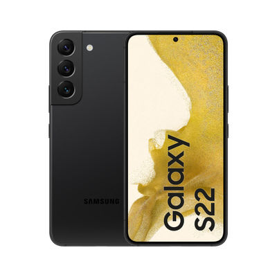 Samsung S22 sm-S901B 8+128GB DS 5G phantom black (Op. sim free only wellcome