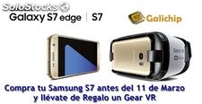 Samsung S7 G930 Dorado Negro