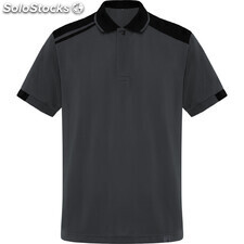 Samurai polo shirt s/xxl lead/black ROPO8410052302