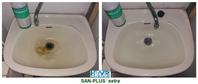 San-plus extra - Wysokoskuteczny środek do czyszczenia sanitariatów -koncentrat - Zdjęcie 4
