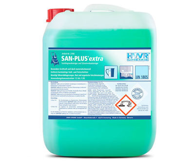 San-plus extra - Wysokoskuteczny środek do czyszczenia sanitariatów -koncentrat - Zdjęcie 2