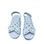 Sandale en cuir blanc pastelle chaussure - Photo 2