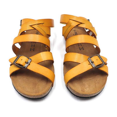Sandale en cuir marque pastelle chaussure - Photo 3