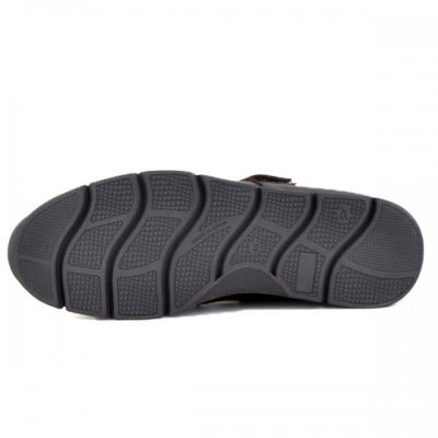Sandales confortables 100% cuir marron - Photo 3