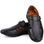 Sandales confortables 100% cuir noir lo - Photo 2