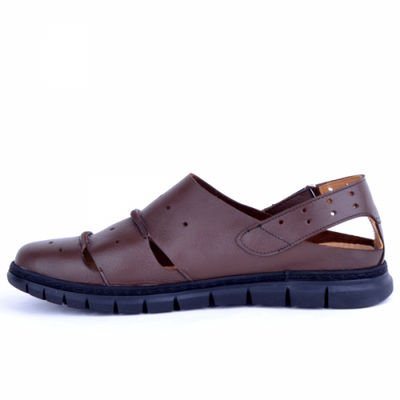 Sandales médicales pour homme très confortable kw marron - Photo 3