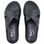 Sandales pour homme très confortable 100% cuir noir - Photo 3