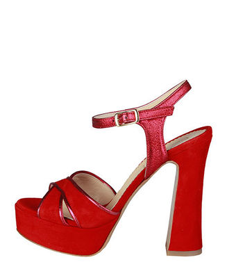 sandali donna pierre cardin rosso (42090)