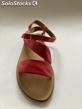 Sandali donna rosso