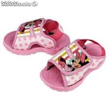 Sandalia con velcro Minnie Disney