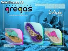 Sandalias gregas