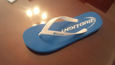 Sandalias promocionales y personalizadas para eventos