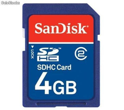 Sandisk Cartão de memória SDHC 4 GB
