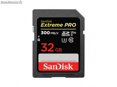 SanDisk Extreme pro 32 GB sdhc card uhs-ii V90 300MB/s sdsdxdk-032G-GN4IN