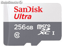 SanDisk microSDXC 256 GB Ultra Lite 100MB/s cl 10 uhs-i sdsqunr-256G-GN3MN