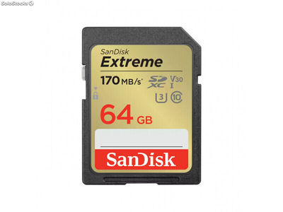 SanDisk sdxc Extreme 64GB - SDSDXV2-064G-gncin