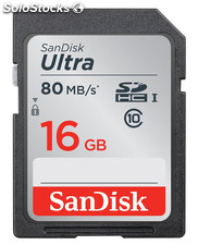 SanDisk Ultra 16GB sdhc uhs-i Class 10 Flash-Speicherkarte sdsdunc-016G-GN6IN
