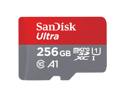 SanDisk ultra 256GB MicroSDXC Klasse 10 Speicherkarte sdsquar-256G-GN6MA