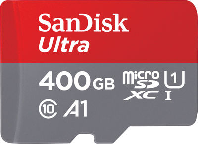 SanDisk ultra 400GB MicroSDXC CL10 sdsquar-400G-GN6MA