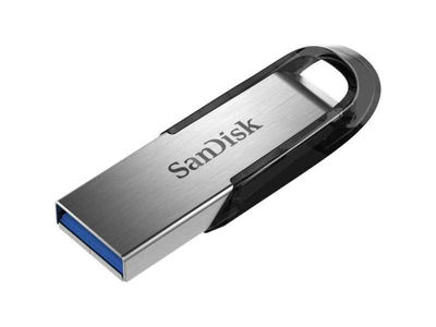 SanDisk ultra flair 64GB usb 3.0 (3.1 Gen 1) usb Type-a connector Black - Silver - Foto 2