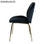 SANDO Chaise de style contemporain avec structure en acier - Photo 3