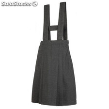 Santana colegial school skirt with braces s/2 grey ROCL05062058