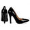 Sapato de salto alto para senhora em preto, tamanho 41 - Foto 2