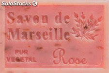 Saponetta Naturale di Marsiglia 125 gr. alla Rosa