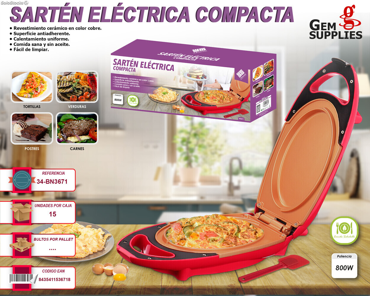Cocina Hornillo Electrico 1 Plato - we houseware